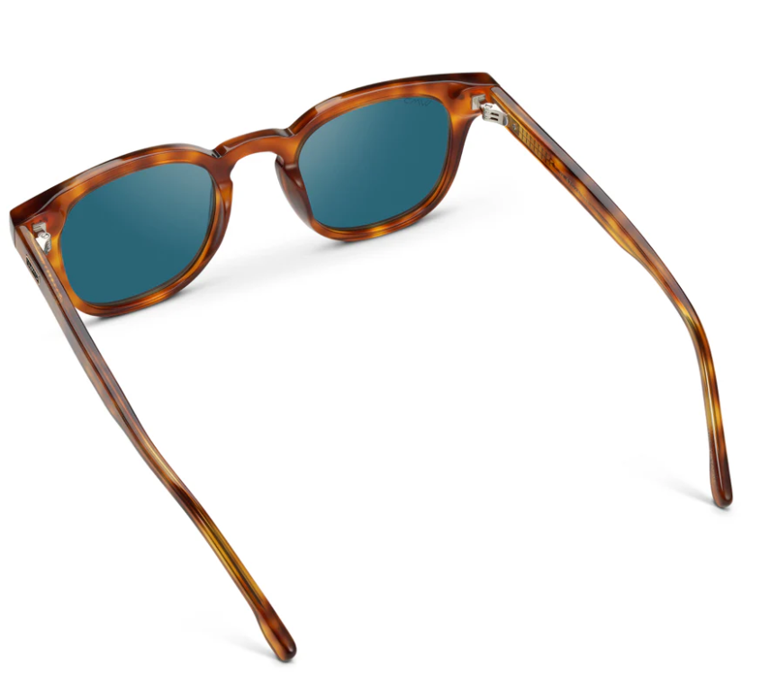 WMP Clark polarized sunglasses, saddlewood tortoise