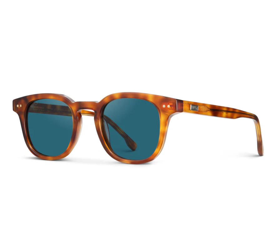 WMP Clark polarized sunglasses, saddlewood tortoise