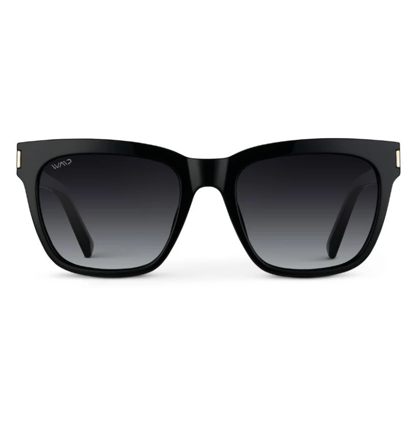 WMP Dakota polarized sunglasses, glossy black