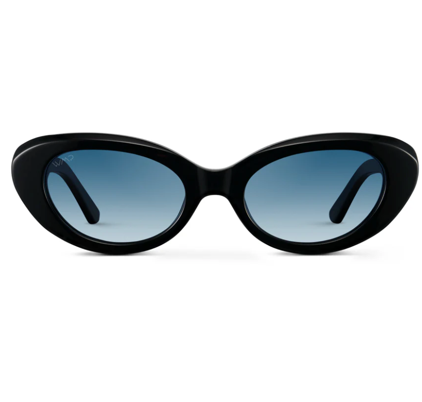 Gafas de sol polarizadas WMP Tate, negro/ahumado