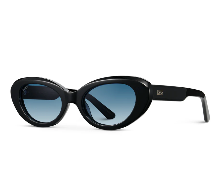 WMP Marilyn polarized sunglasses, black