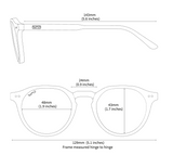 WMP Ralph polarized sunglasses, agave green