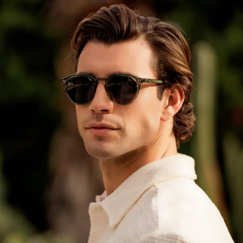 WMP Ralph polarized sunglasses, agave green