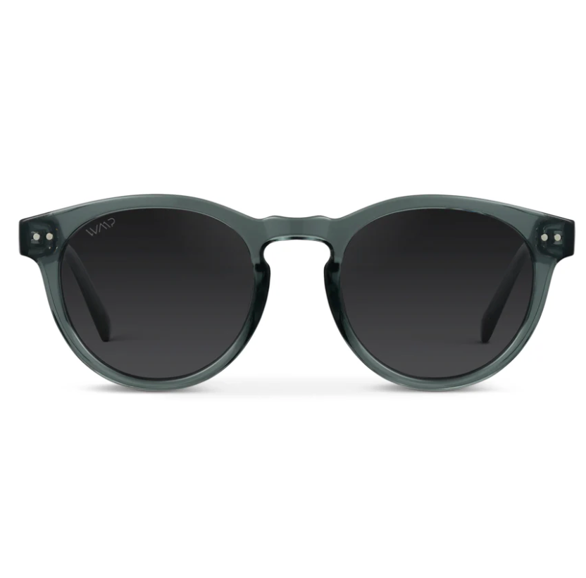 WMP Tate polarized sunglasses, crystal blue
