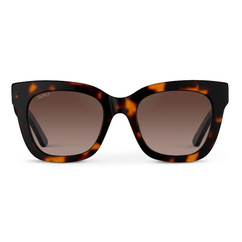 WMP Stormi polarized sunglasses, tortoise/brown