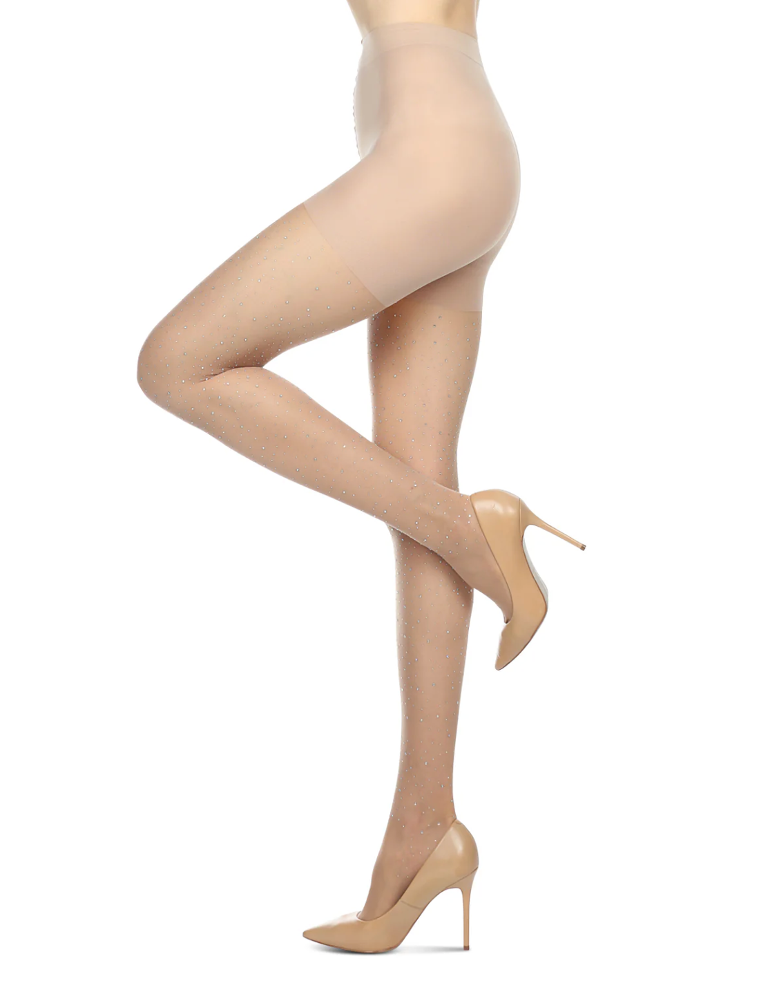 MeMoi tights MTS08471, all-over rhinestone (2 colors)