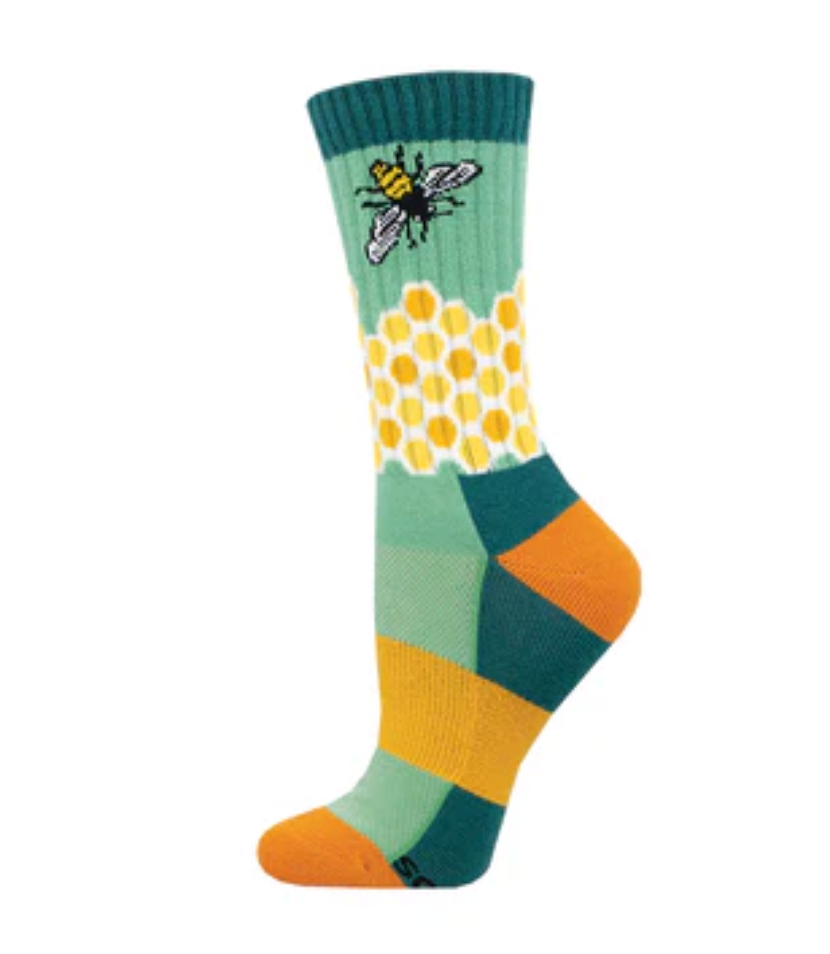Calcetines de lana merino Socksmith Compass, tallas para mujer y HOMBRE