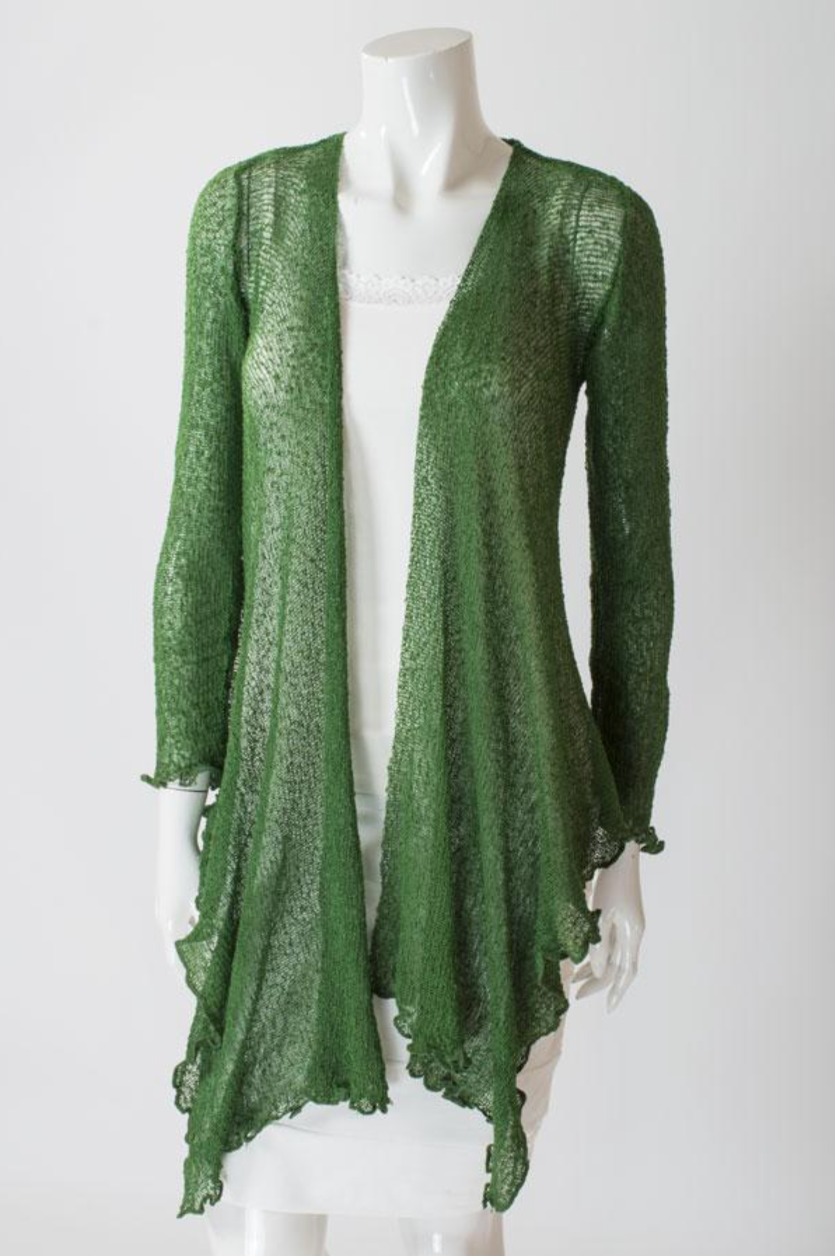 Blue Sky cardigan, long mesh shrug (14 colors)