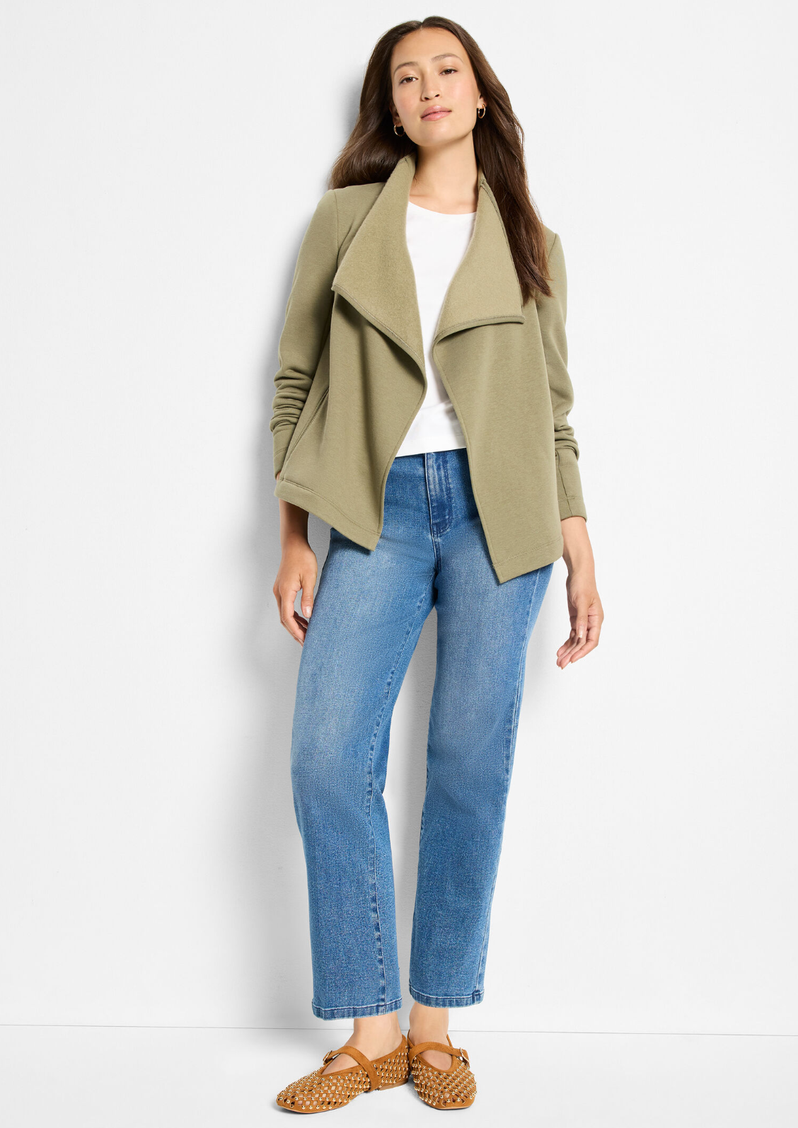 Nic + Zoe jacket 251044, lounge around moto
