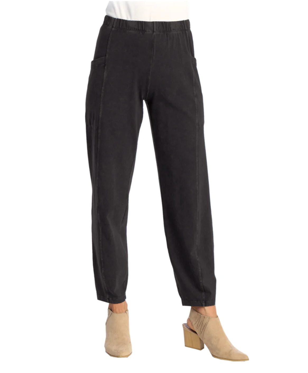 Jess & Jane pant M100, cotton mineral wash lantern (5 colors)