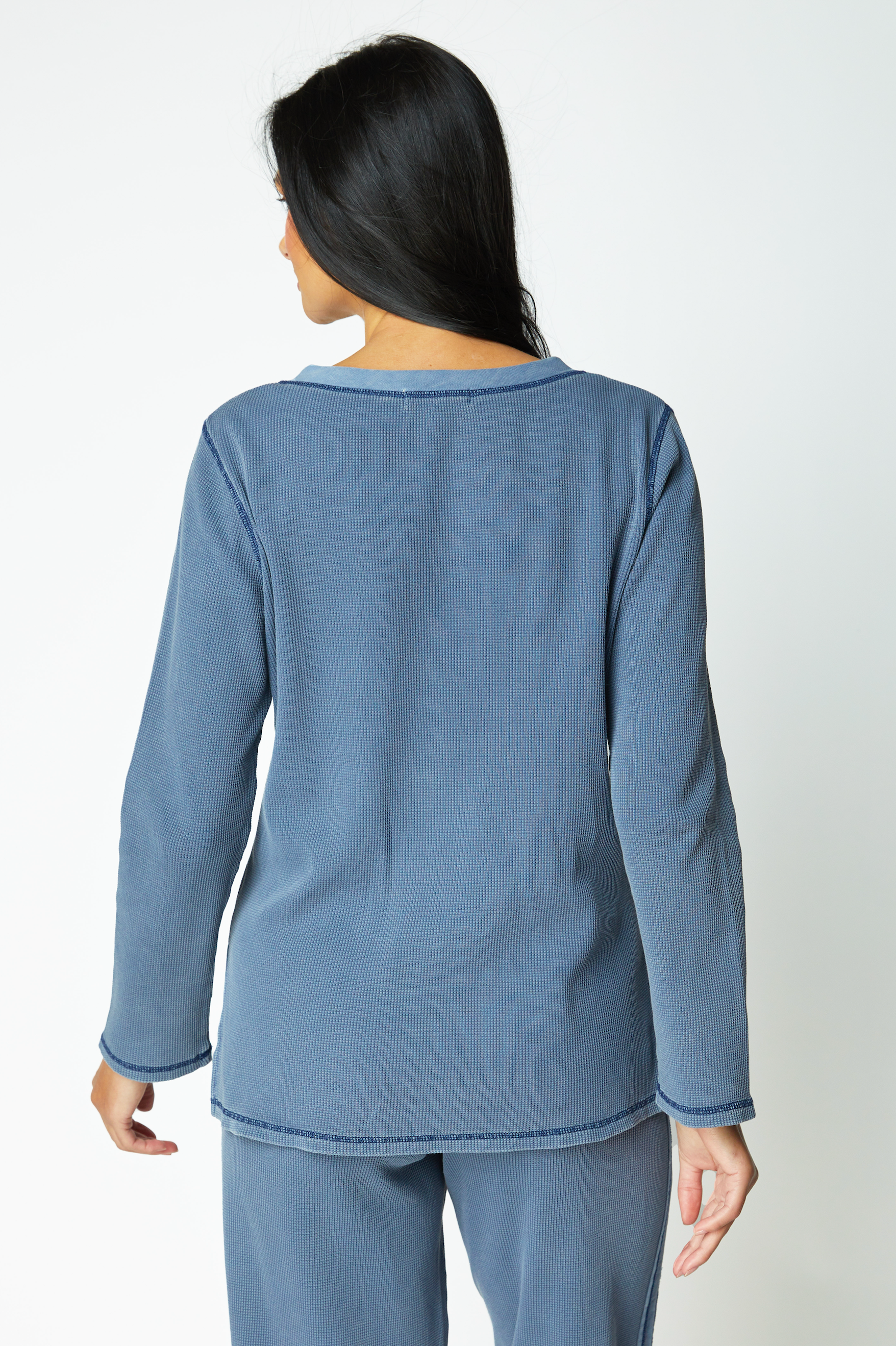 Escape by Habitat shirt 26538, waffle knit henley