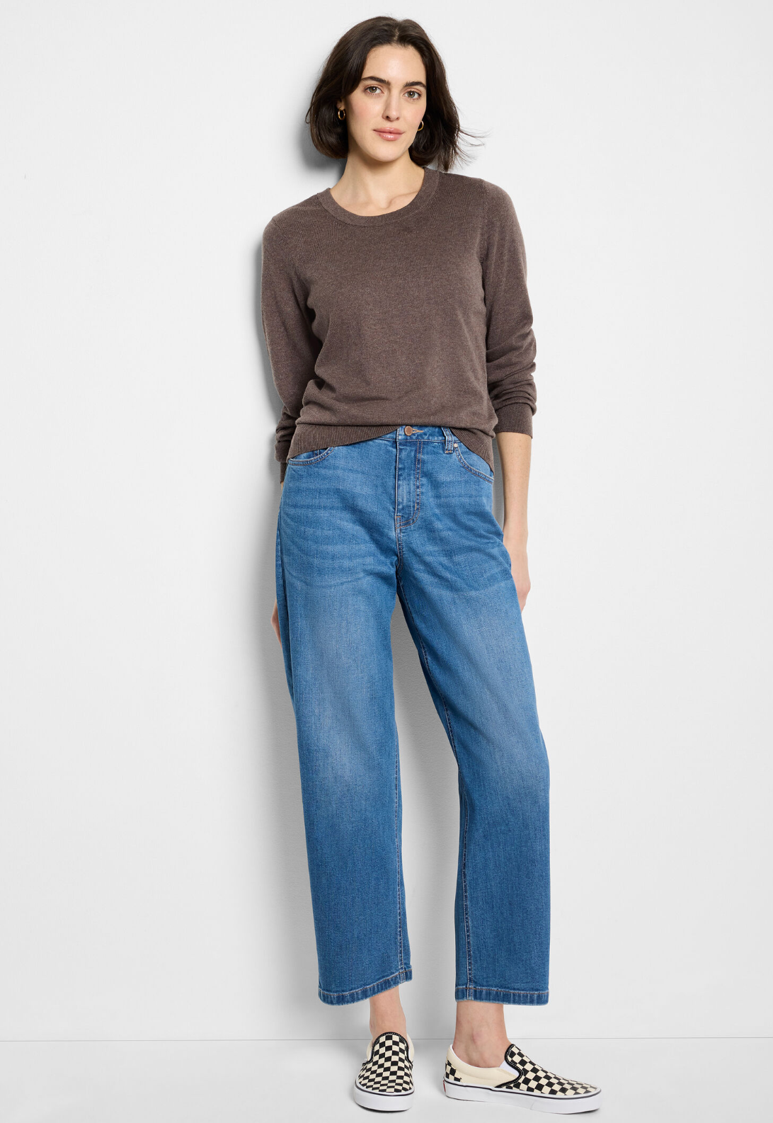 Nic + Zoe sweater 2511118, pure cotton crew