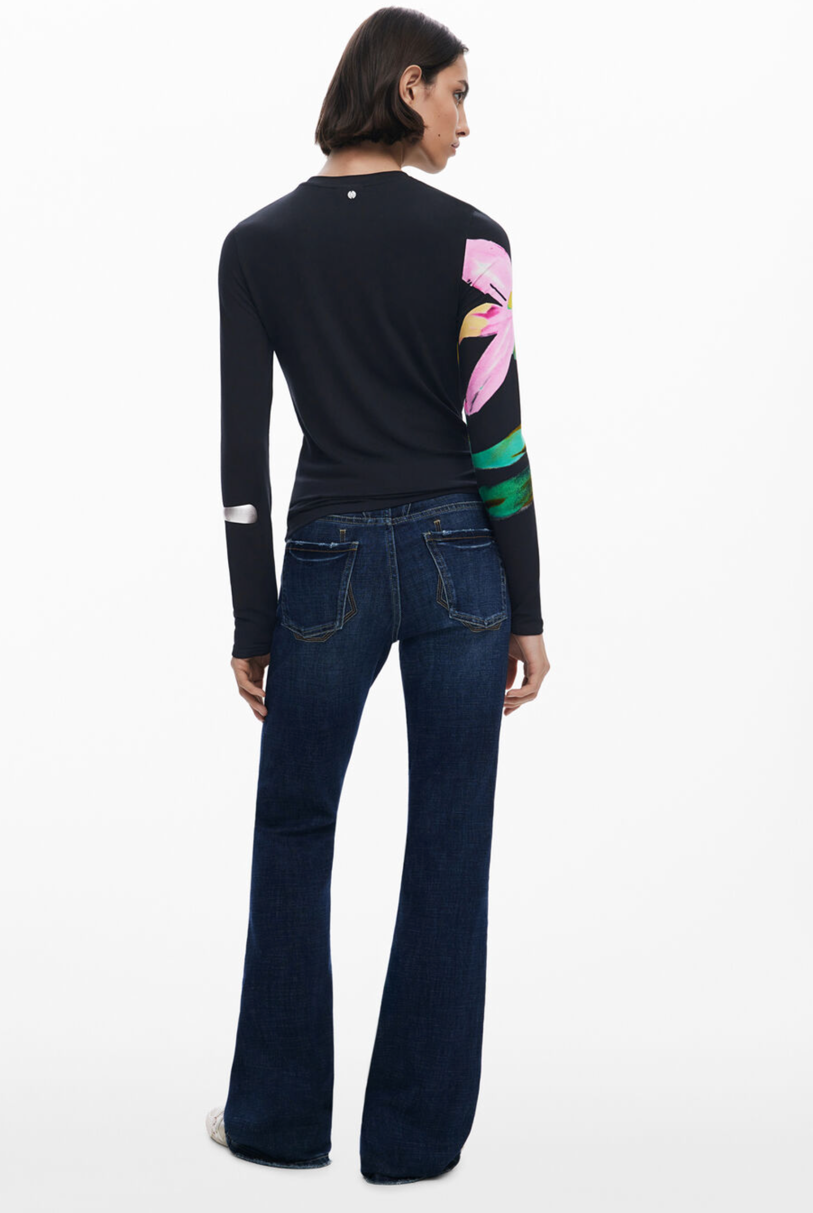 Desigual Lena shirt, soft-touch crew