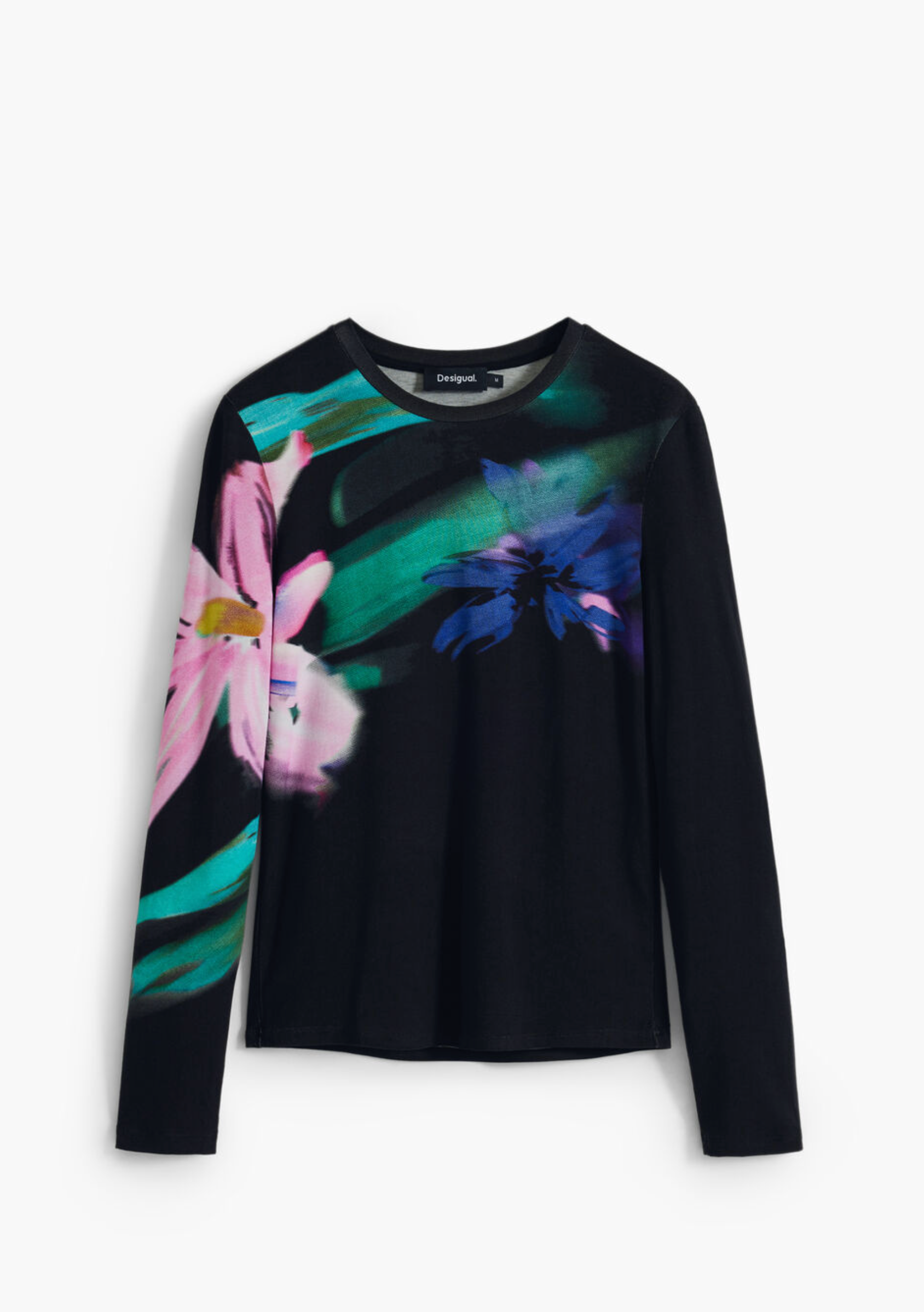 Desigual Lena shirt, soft-touch crew