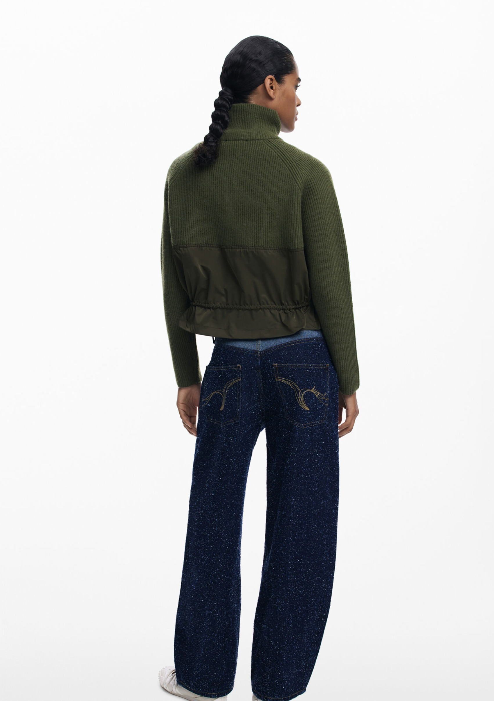 Desigual Tampere jacket, zipper sweater