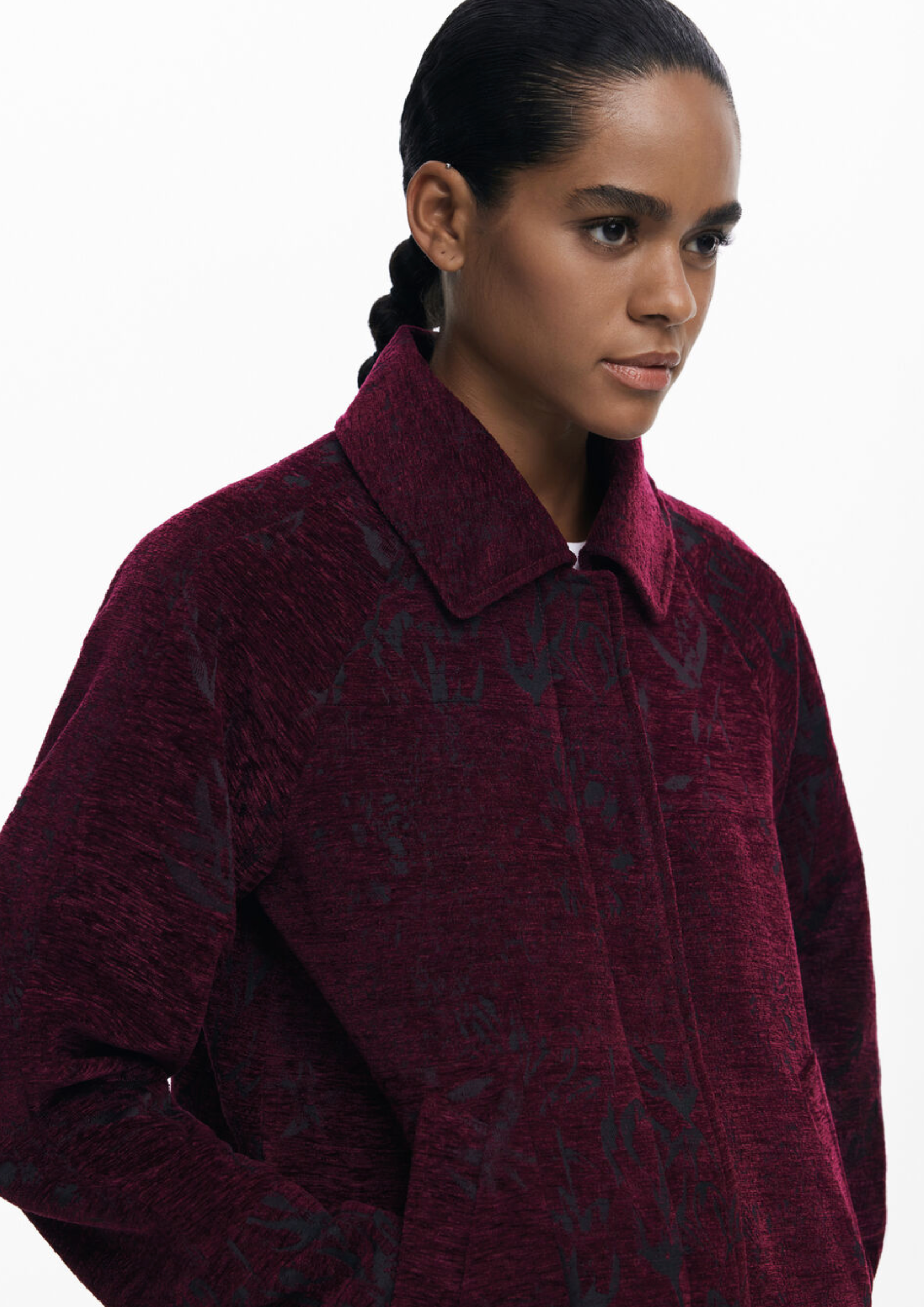 Camisa Desigual Abata, encaje con botones delanteros