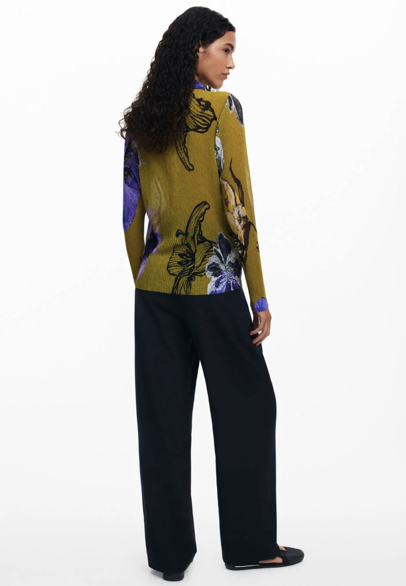 Desigual Tulleflower shirt, Lacroix pleated
