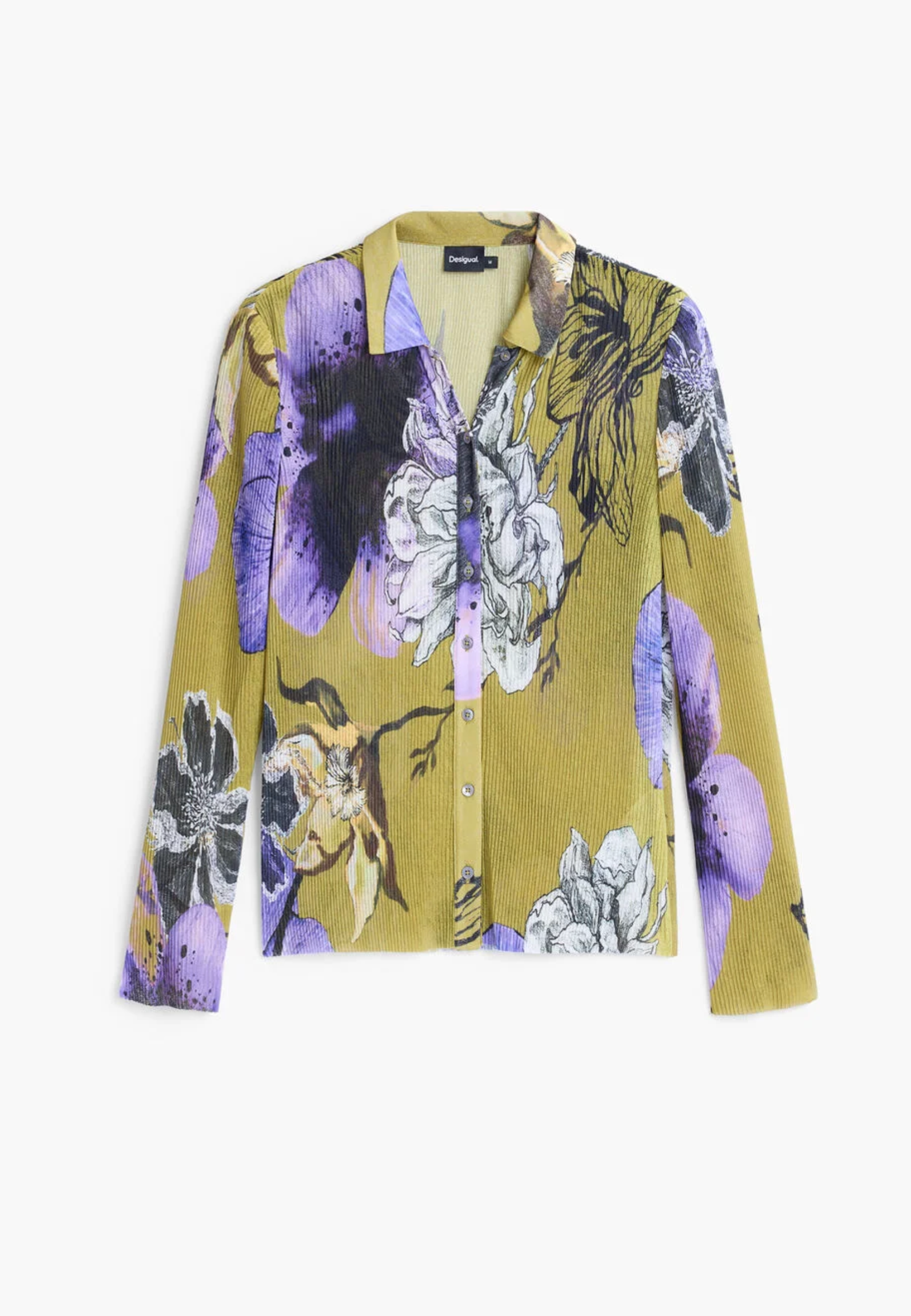 Desigual Tulleflower shirt, Lacroix pleated