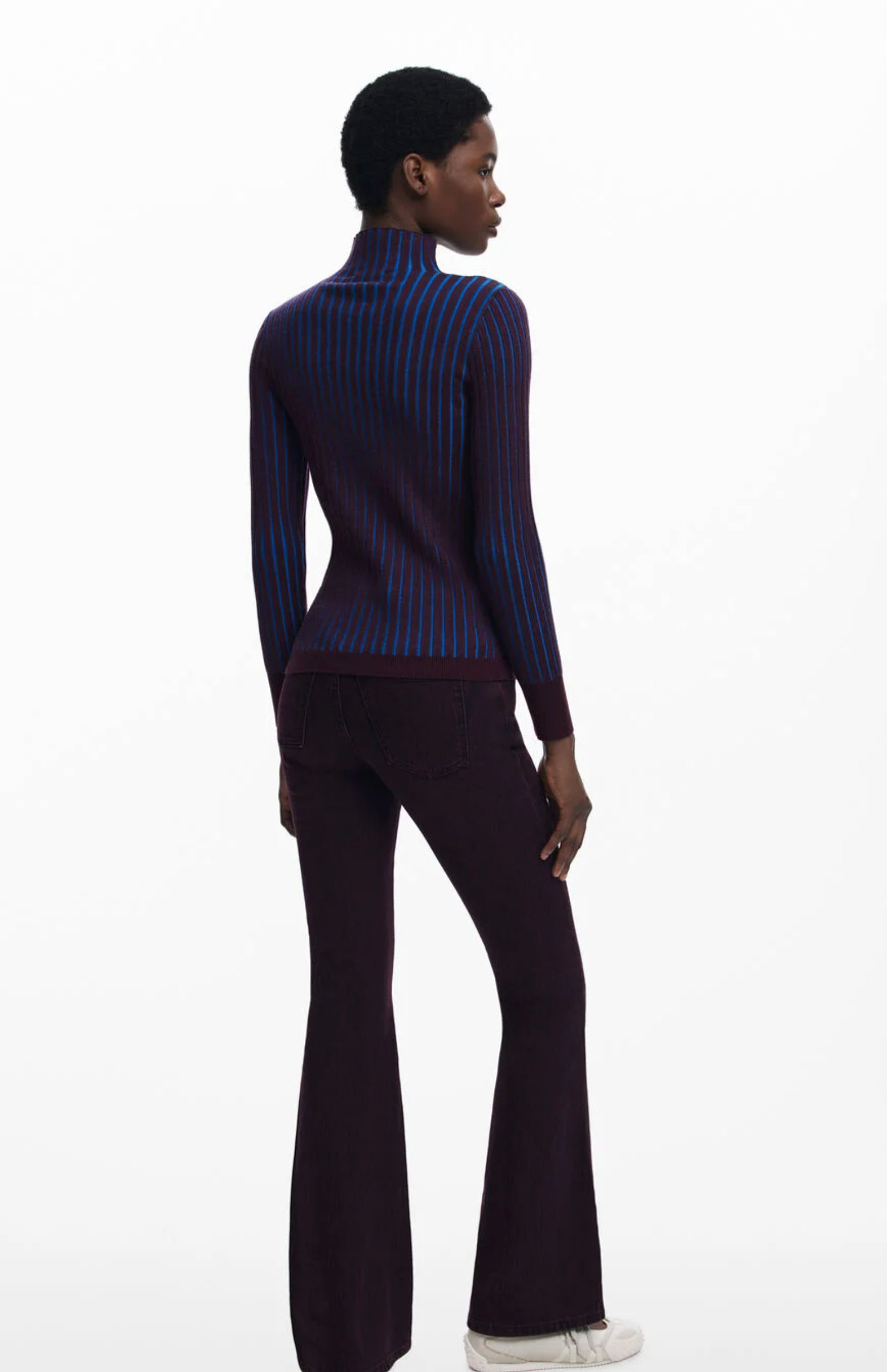 Desigual Barrow sweater, ribbed mockneck