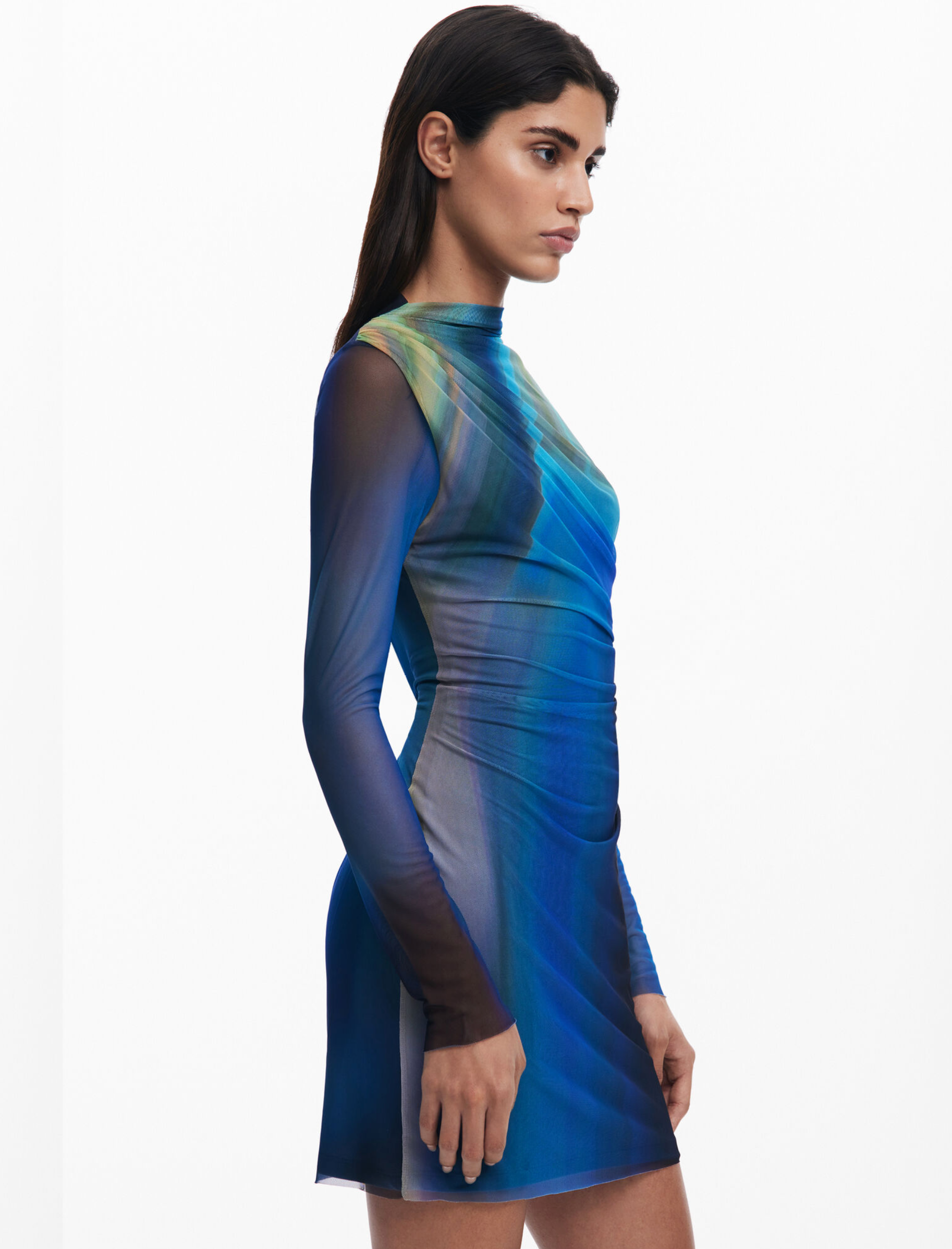 Desigual Shira dress, fitted tulle