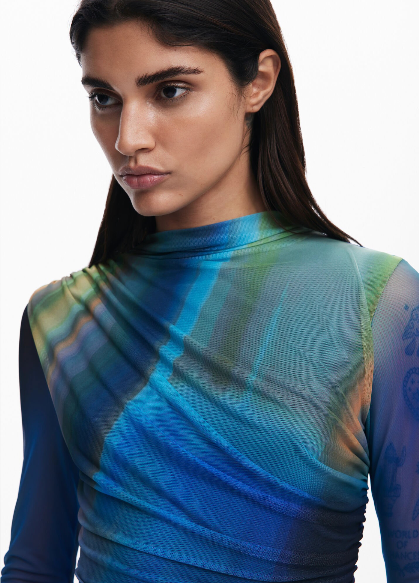 Desigual Shira dress, fitted tulle