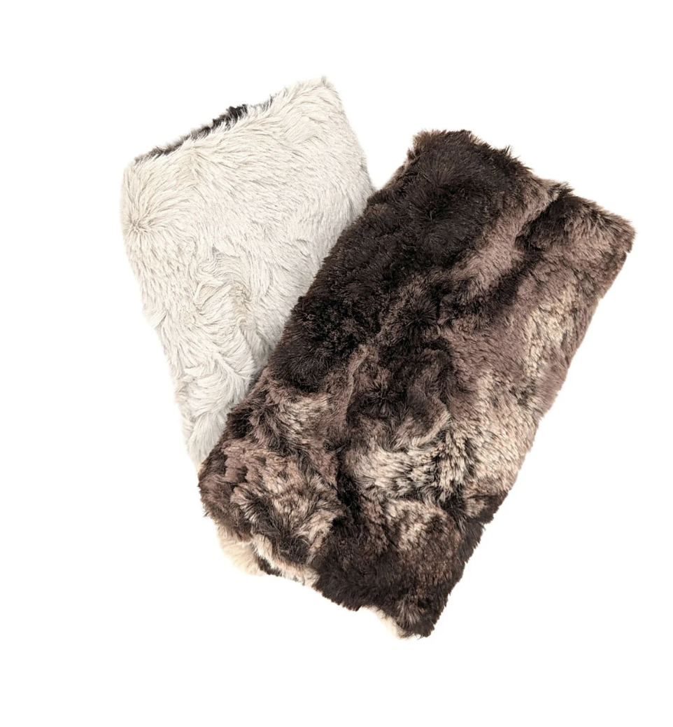 Pandemonium faux fur fingerless gloves (20 colors)