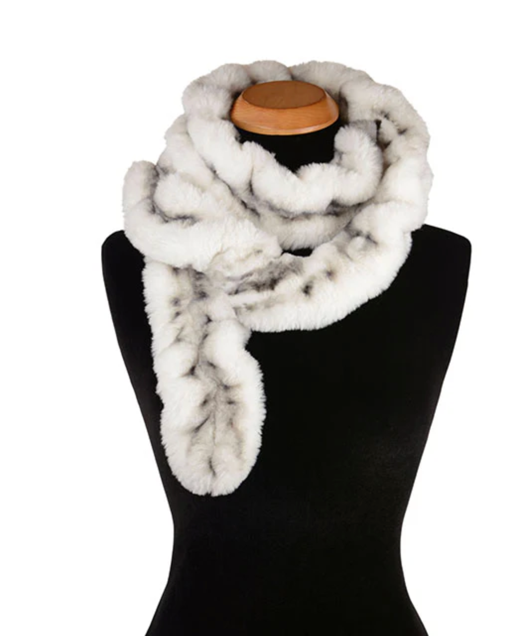 Pandemonium faux fur scarf, stretch (8 colors)