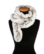 Pandemonium faux fur scarf, stretch (8 colors)