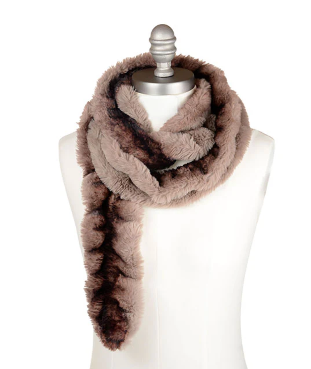 Pandemonium faux fur scarf, stretch (8 colors)