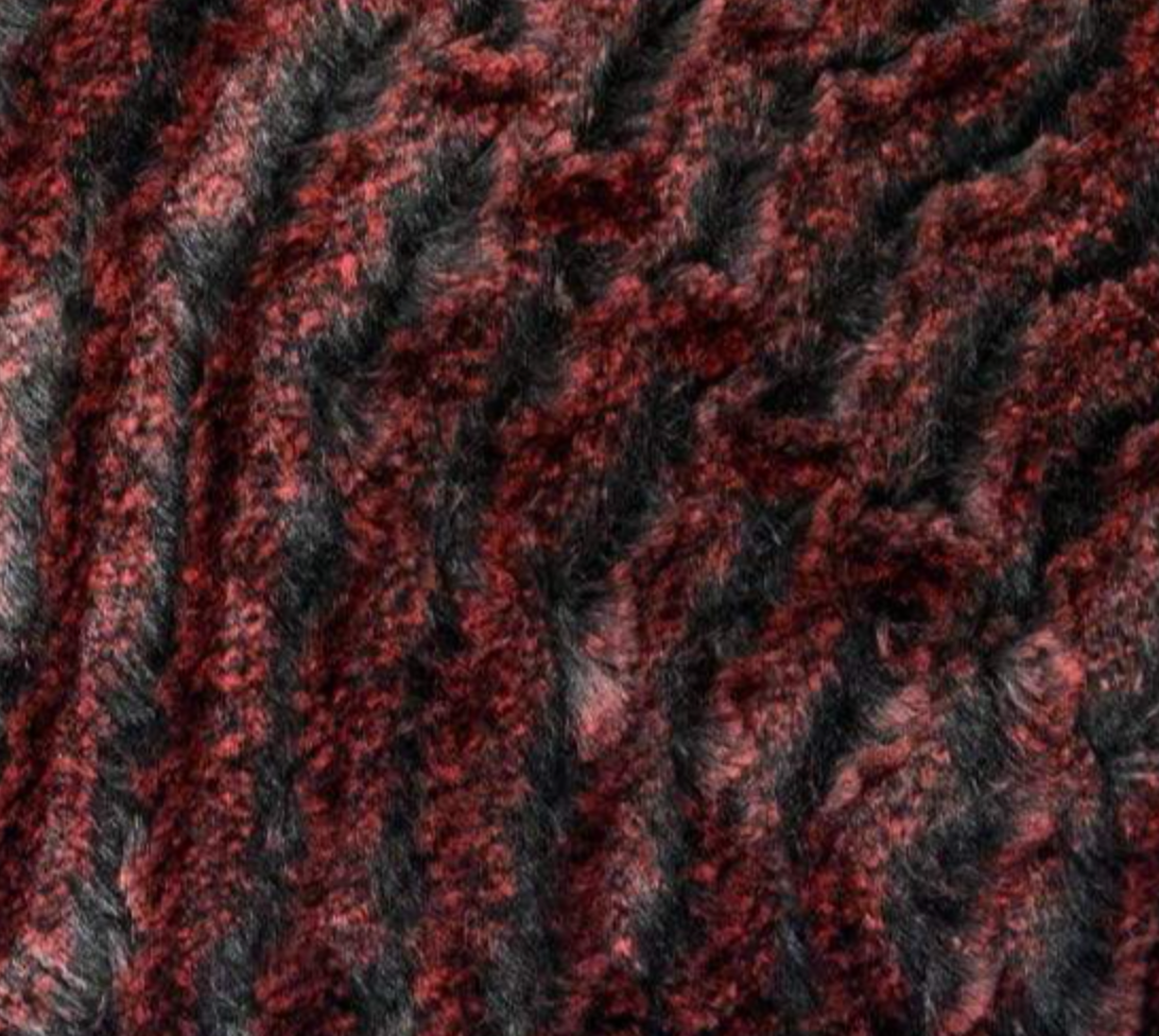 Pandemonium faux fur hoodie scarf (5 colors)