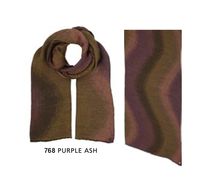 Fraas scarf 623039, multicolor plisse (2 colors)