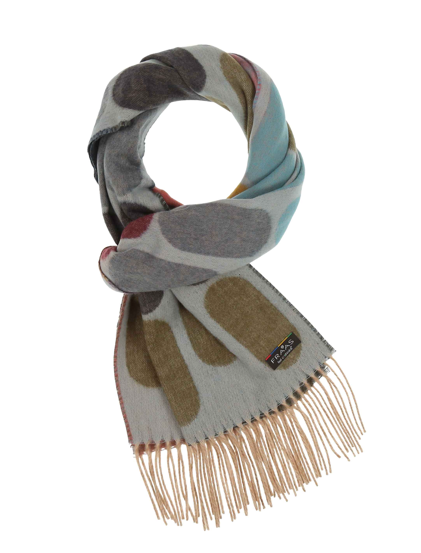 Fraas scarf 625524, Elongated dots cashmink