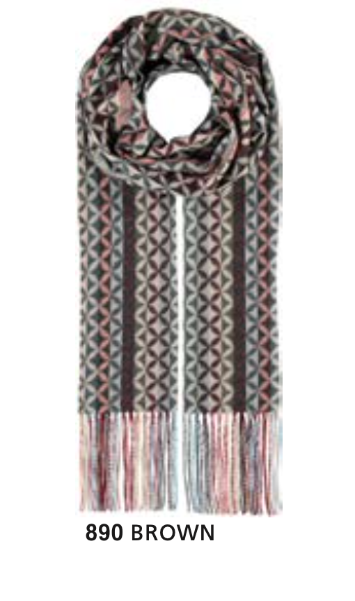 Fraas scarf 731053, Geometric cashmink
