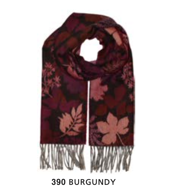 Fraas scarf 731118, Autumn Leaves cashmink (2 colors)