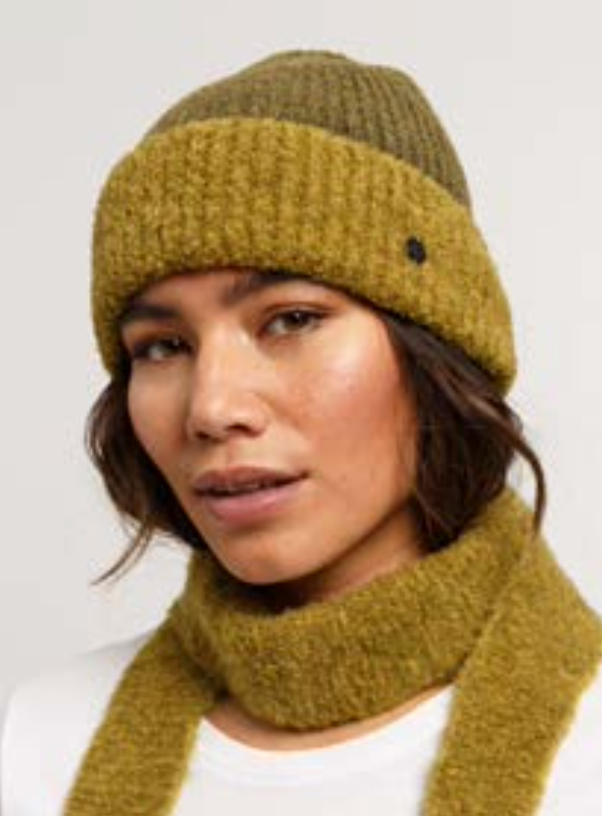 Fraas hat 647036, 2-tone cuff beanie (3 colors)