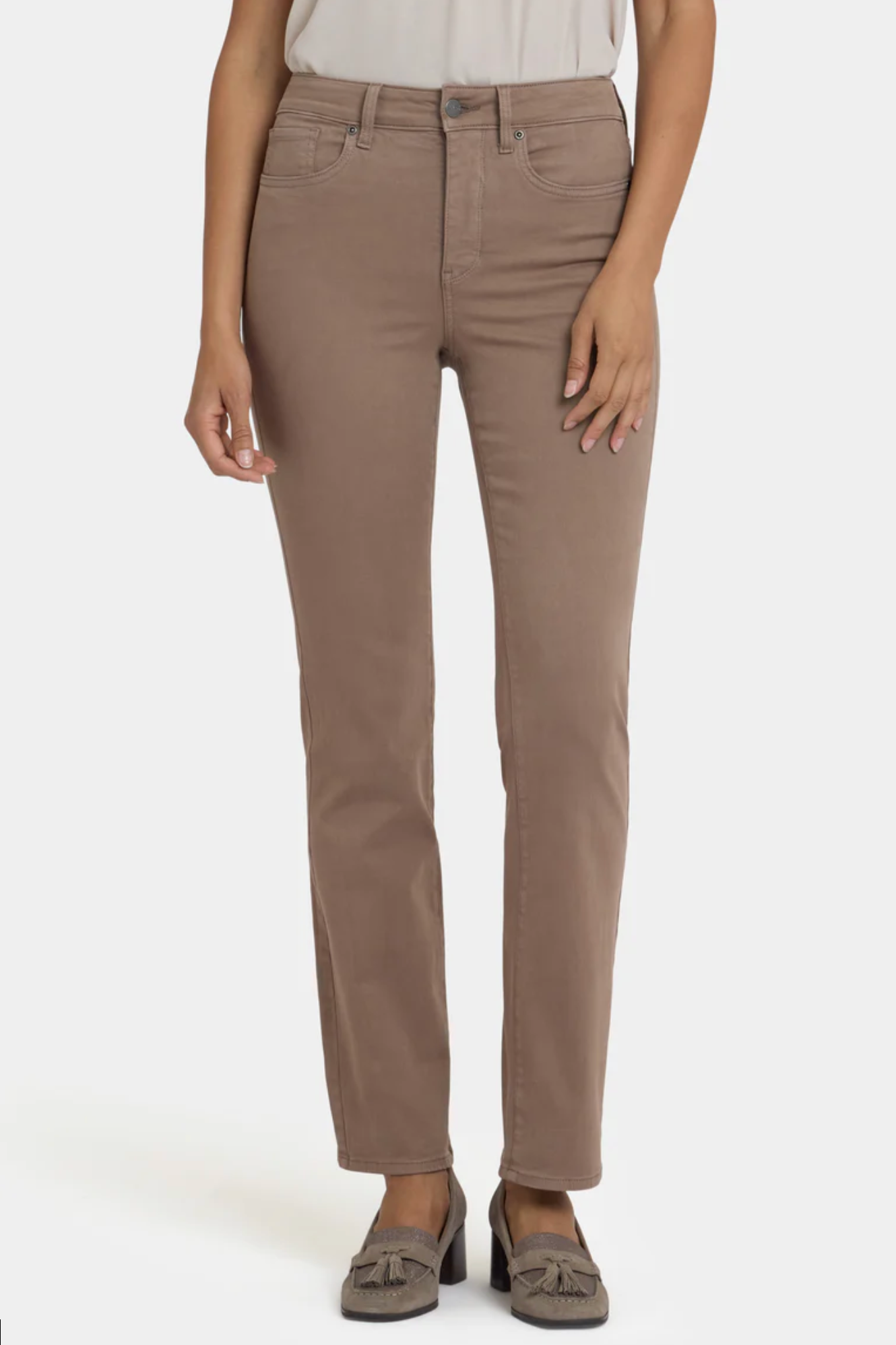 NYDJ Marilyn straight jeans (HIGH-rise) Elmwood