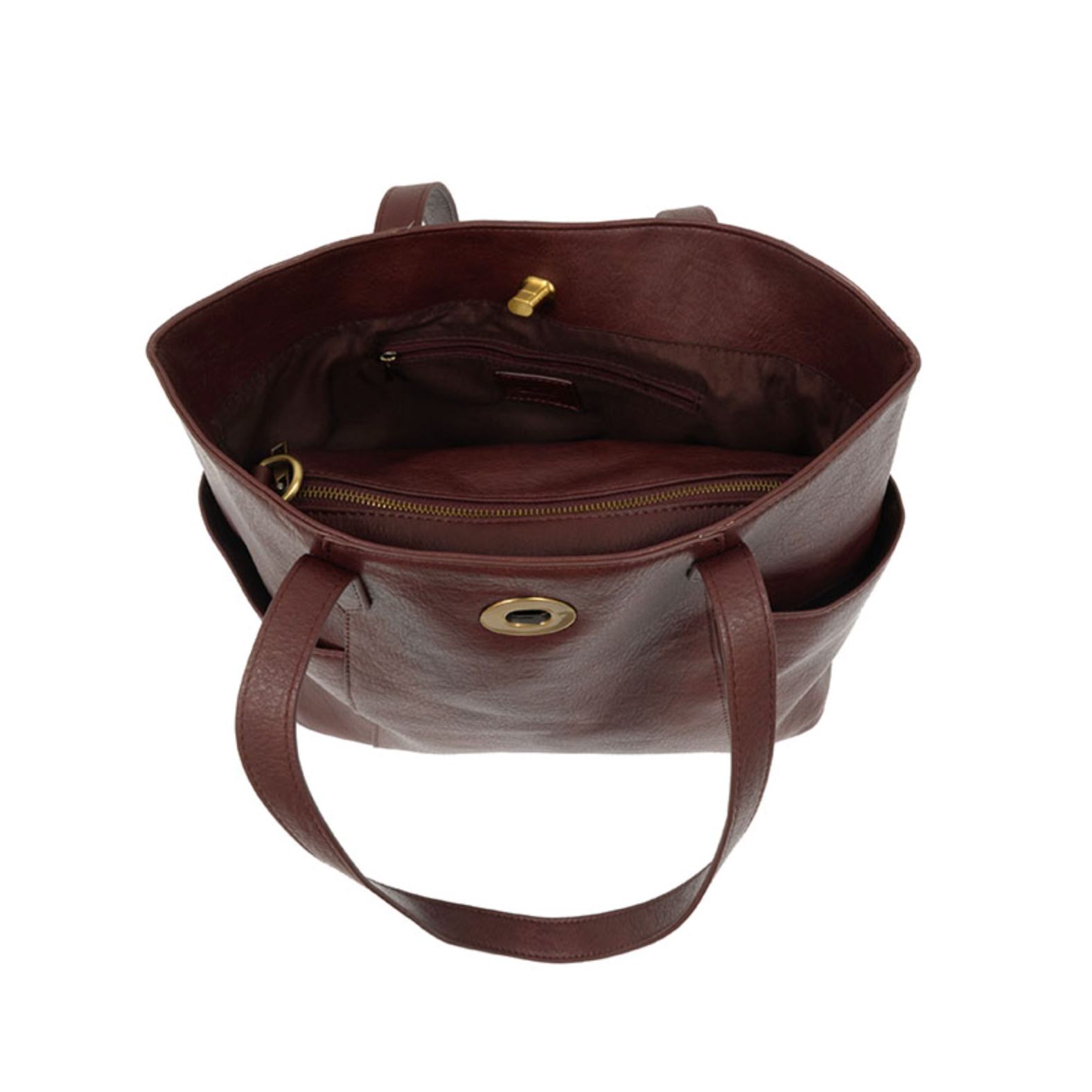 Joy Susan Judy tote purse (4 colors), turn lock