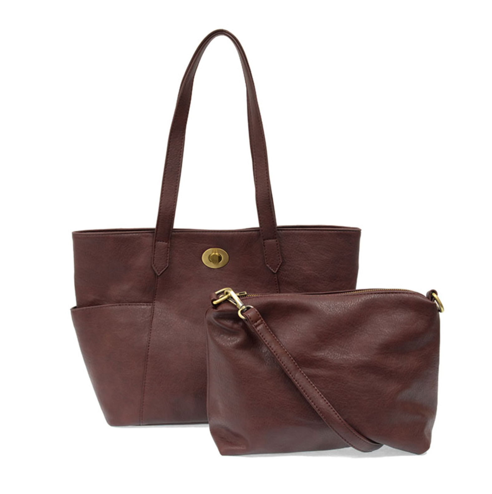 Joy Susan Judy tote purse (4 colors), turn lock