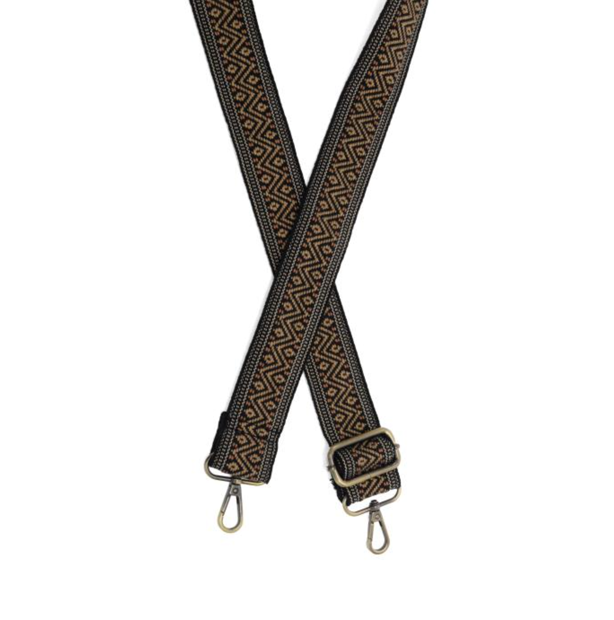 Joy Susan embroidered guitar strap, 1.5" wide