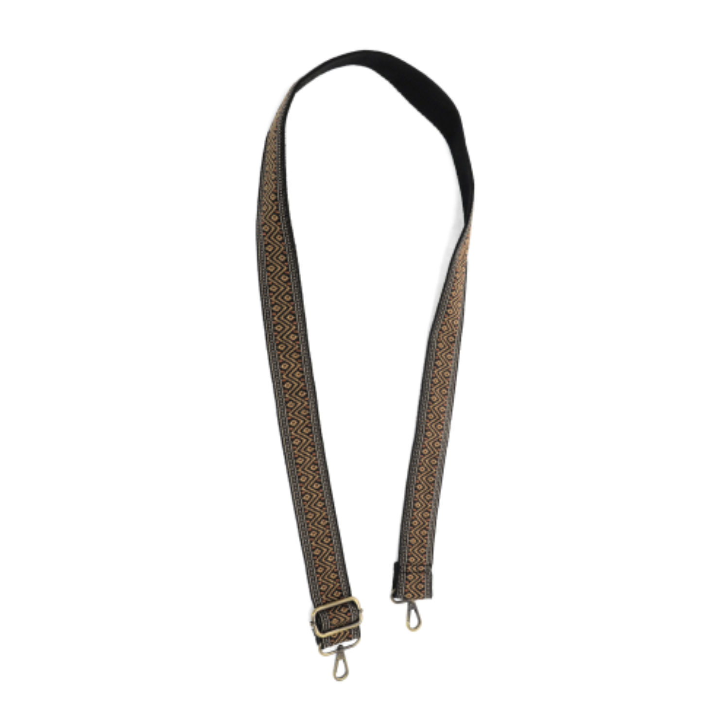 Joy Susan embroidered guitar strap, 1.5" wide