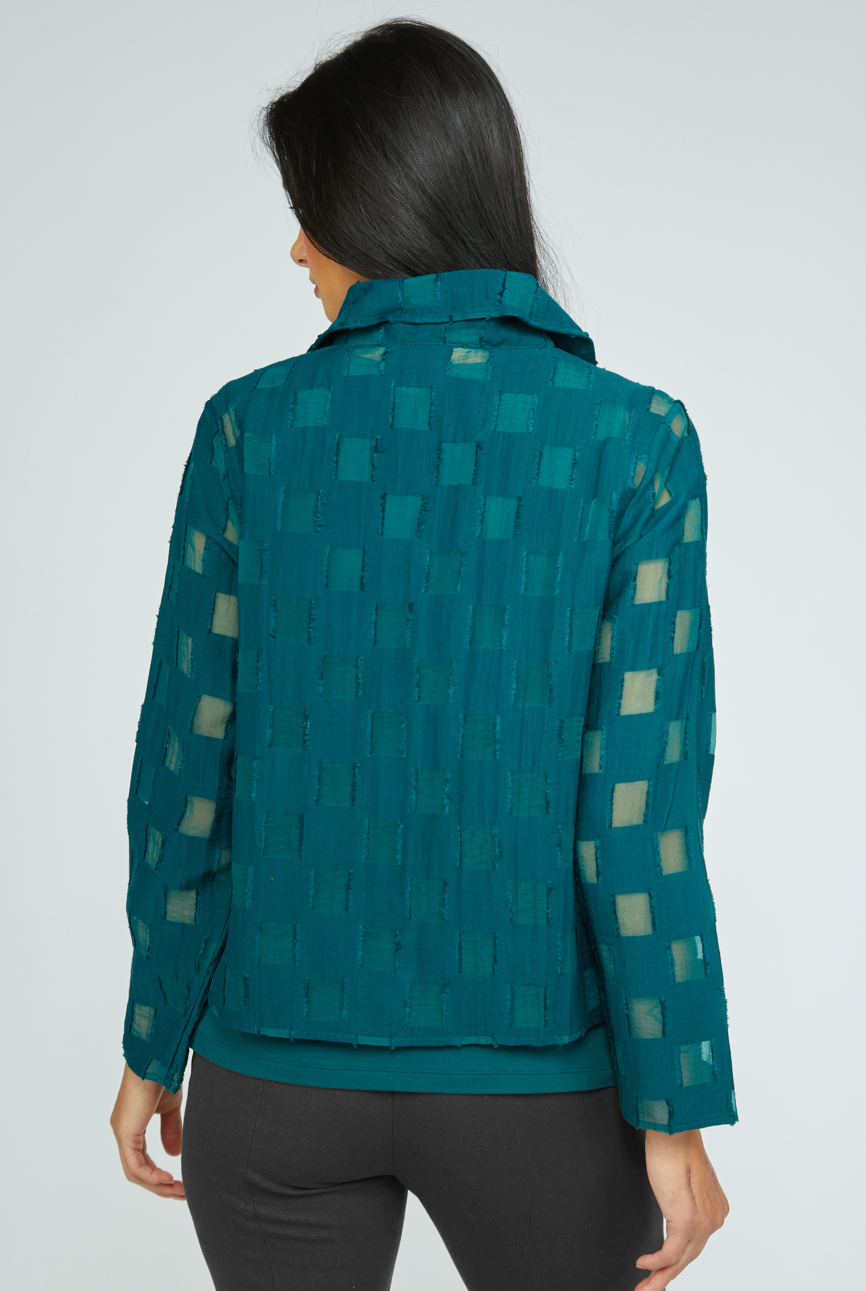 Olivia by Habitat jacket 610103, outside the box windowpane