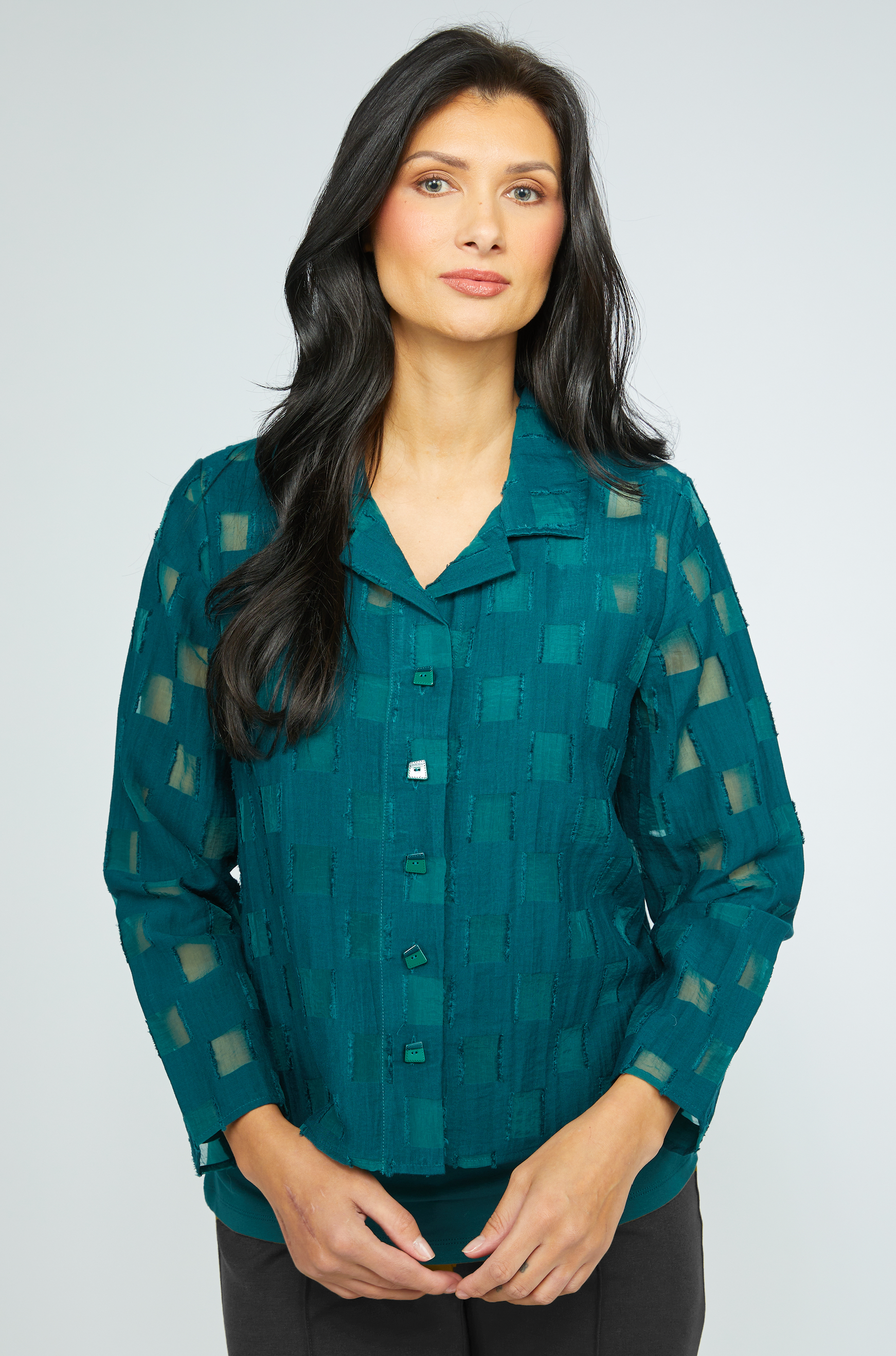 Olivia by Habitat jacket 610103, outside the box windowpane