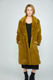 Olivia by Habitat jacket 440412, faux fur car coat (2 colors)