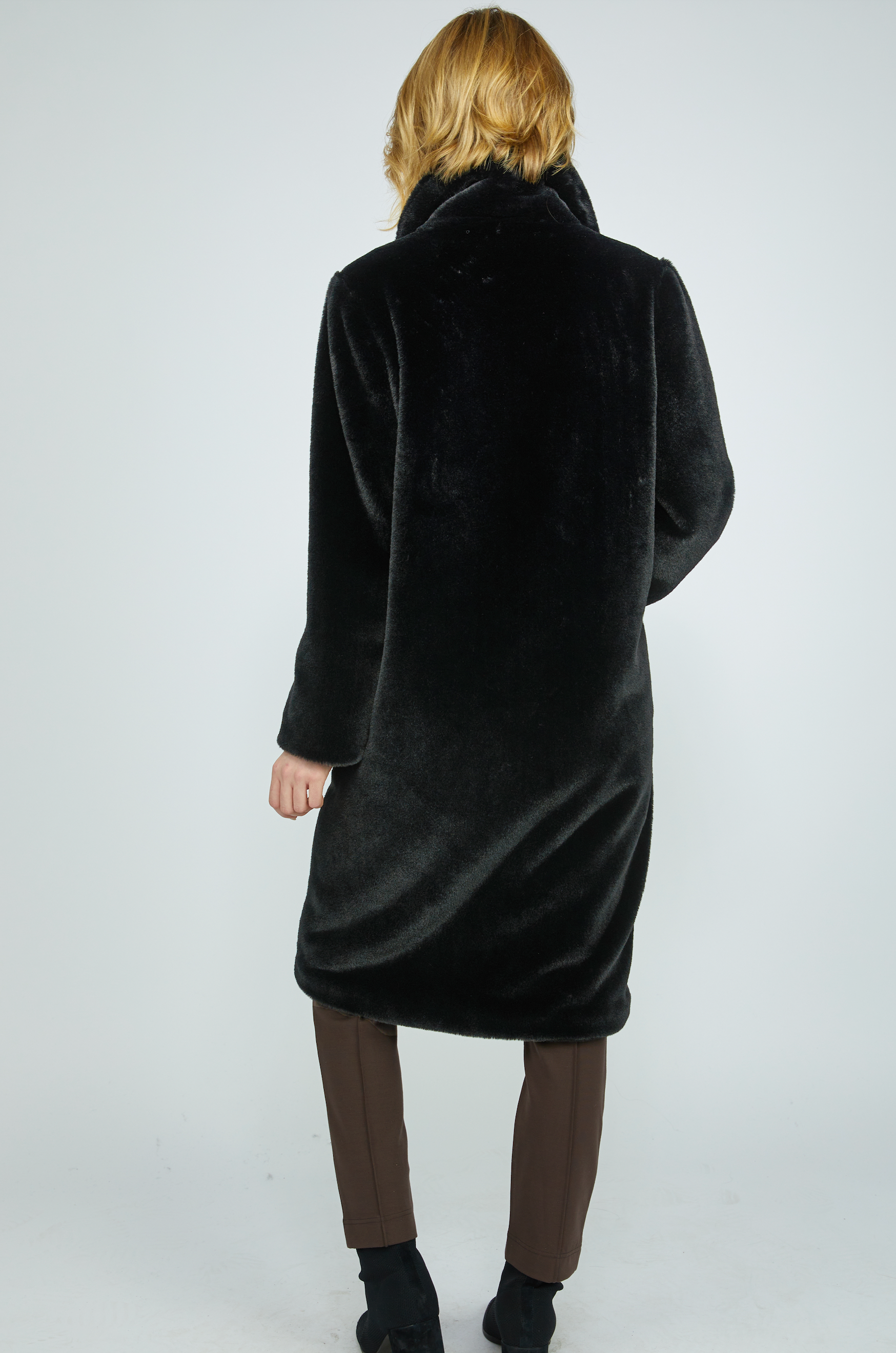 Olivia by Habitat jacket 440412, faux fur car coat (2 colors)