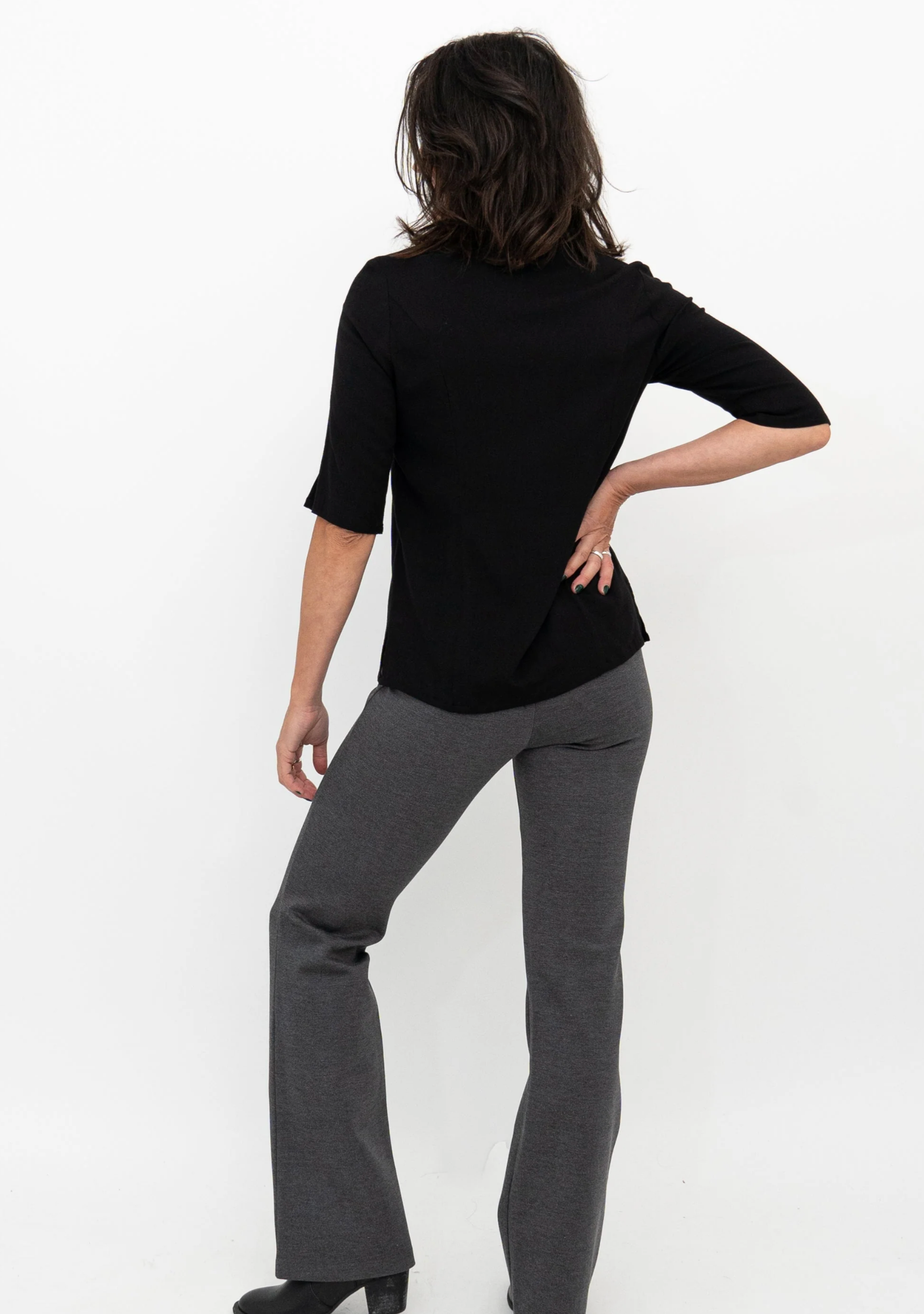 Vestido túnica Blue Sky Spirit, bambú liso sin mangas