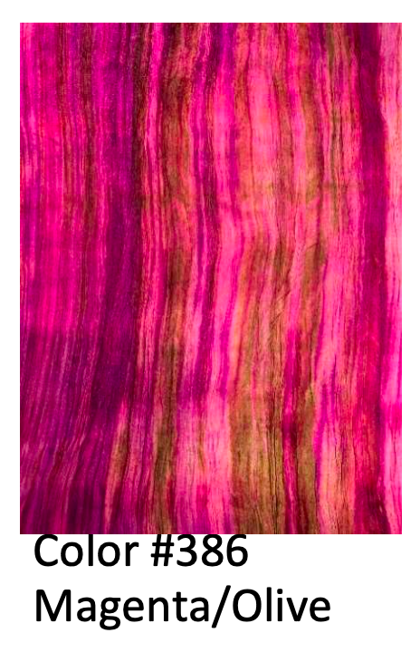 Lua scarf, watercolor silk ring scarf