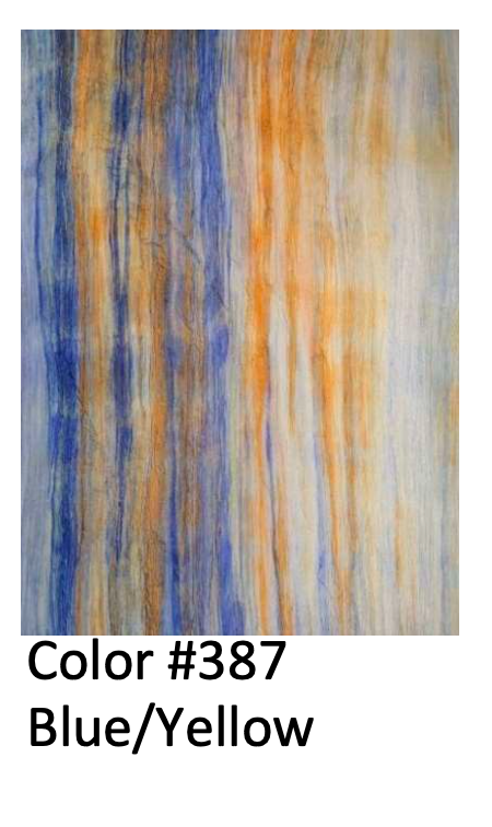 Lua scarf, watercolor silk