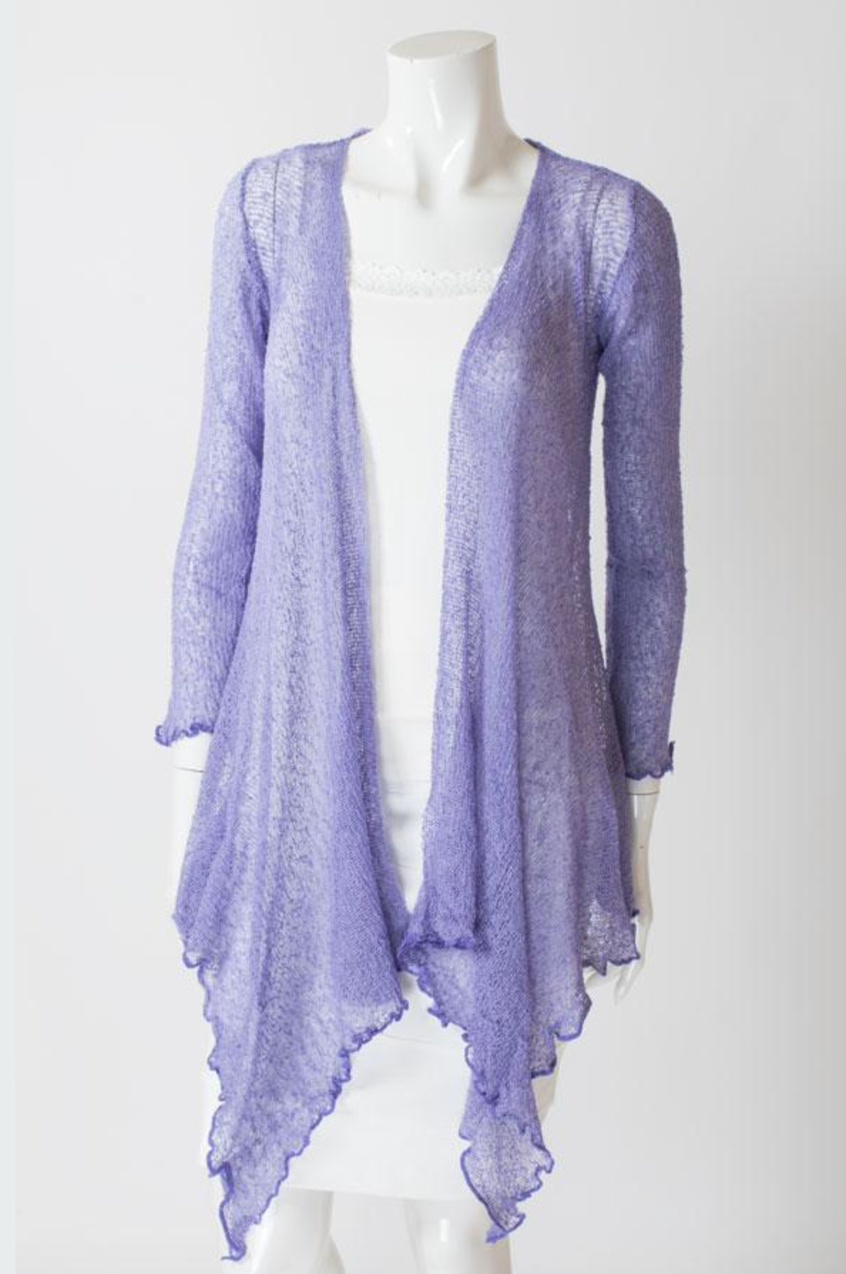 Blue Sky cardigan, long mesh shrug (10+ colors)