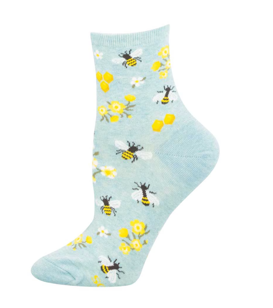 Socksmith novelty mini crew, women's sizing (12 patterns)