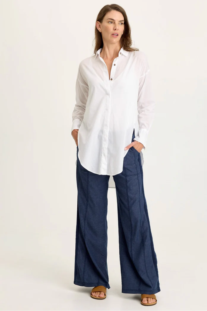 Wearables by XCVI pant 23139, Geraldine double seam